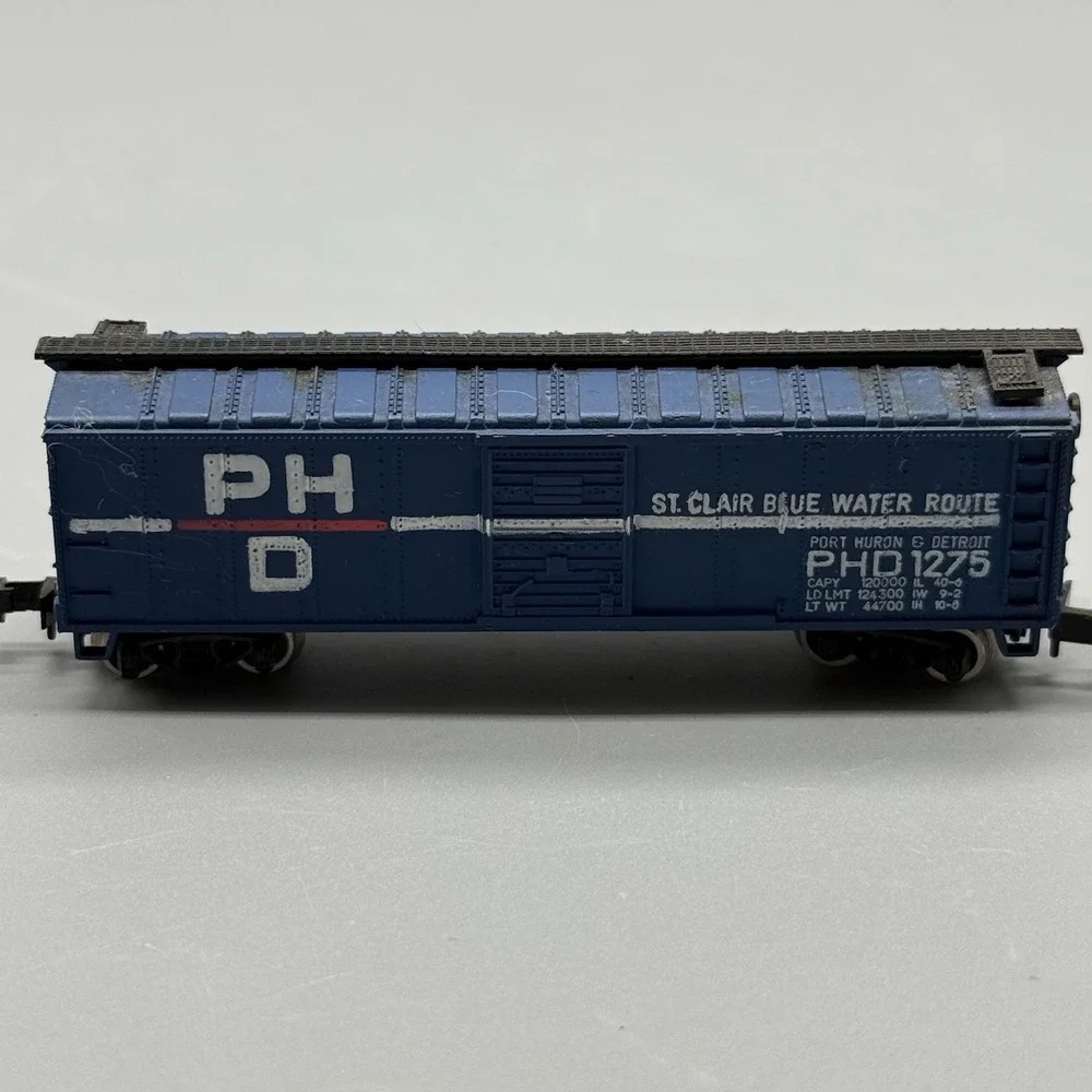 Atlas St Clair Blue Water Route Box Car PHD 1275  N Scale Train